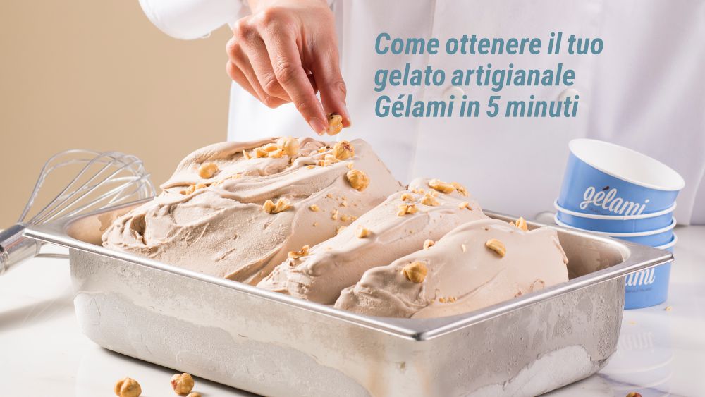come ottenere il gelato dalle basi e dai preparati Gélami